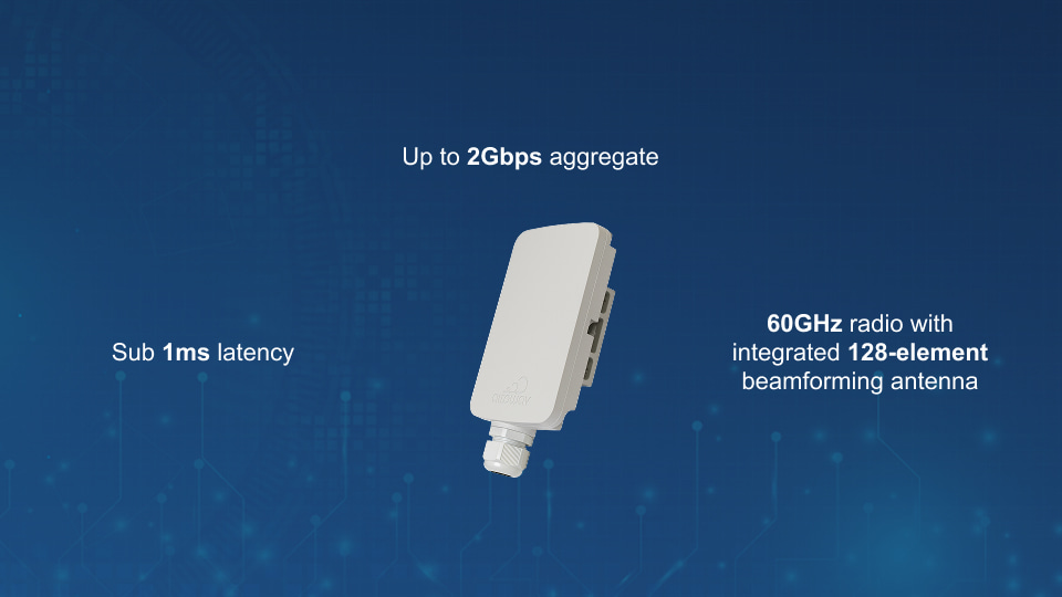 AltoWav AltoPlex C420 60GHz Outdoor Wireless Extended Range Client Unit