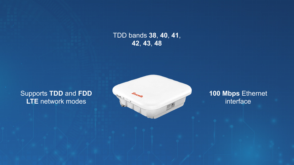 Baicells Atom OD04 Outdoor LTE CPE with 19.5 dBi Antenna and PoE Support | Winncom Technologies