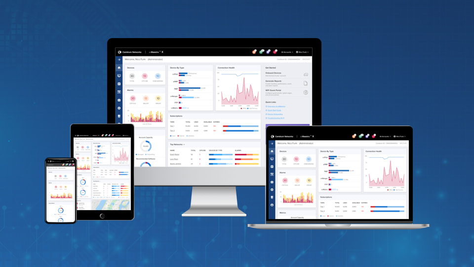 cnMaestro X – 90 Day Free Trial Advanced management features of cnMaestro