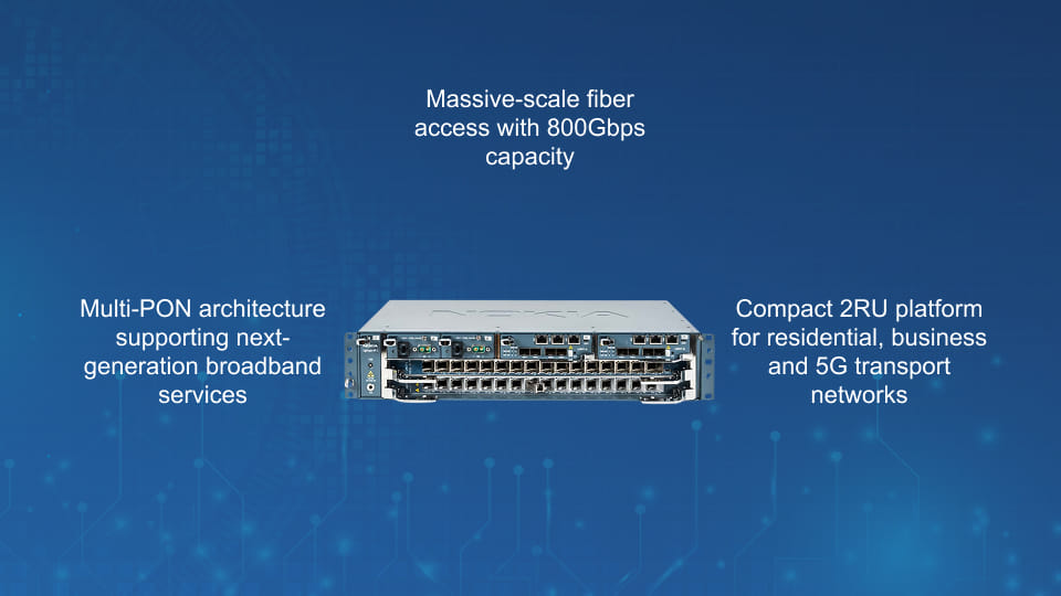 Nokia Lightspan MF-2

The Nokia Lightspan MF-2 is a high-capacity software-defined fiber access node