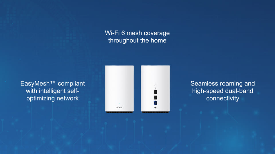 Nokia WiFi Beacon 3.1 - Wi-Fi 6 Beacon for the intelligent mesh network